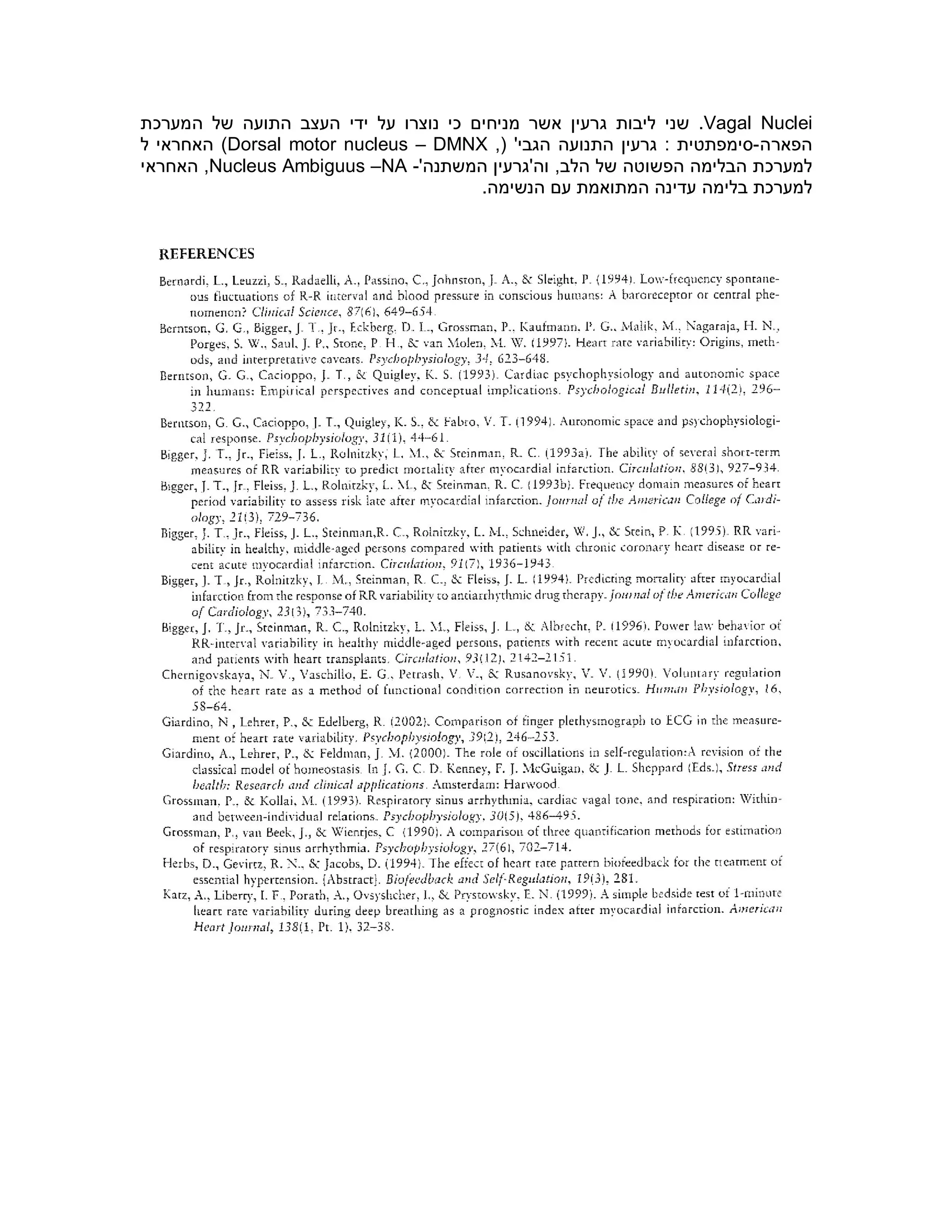 Resonant Frequency Heart Rate Biofeedback