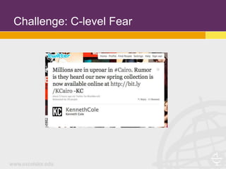 Challenge: C-level Fear
 