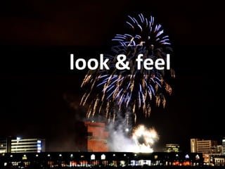 look & feel
 