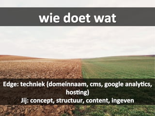 Voorstelling opdracht expertclass online recruitement