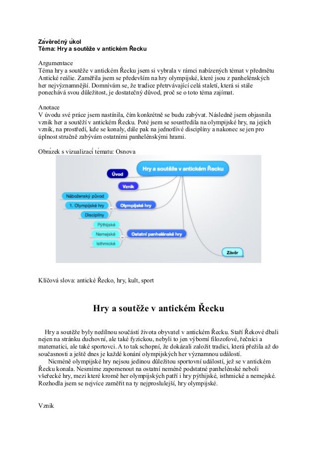Hry A Souteze V Antickem Recku