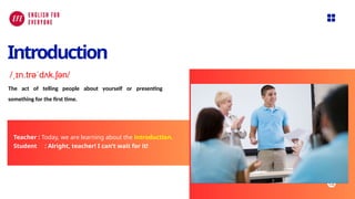 Mastering Self-Introduction: Skills and Confidence for Effective ...