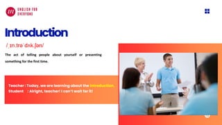 Mastering Self-Introduction Skills for Confident Communication | PDF