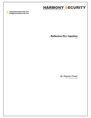 Hs P005 Reflective Dll Injection | PDF