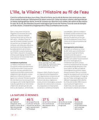 12
Dans un document intitulé Sur
l’hygiène et la mortalité de la ville
de Rennes, le docteur Adolphe
Toulmouche écrivait a...