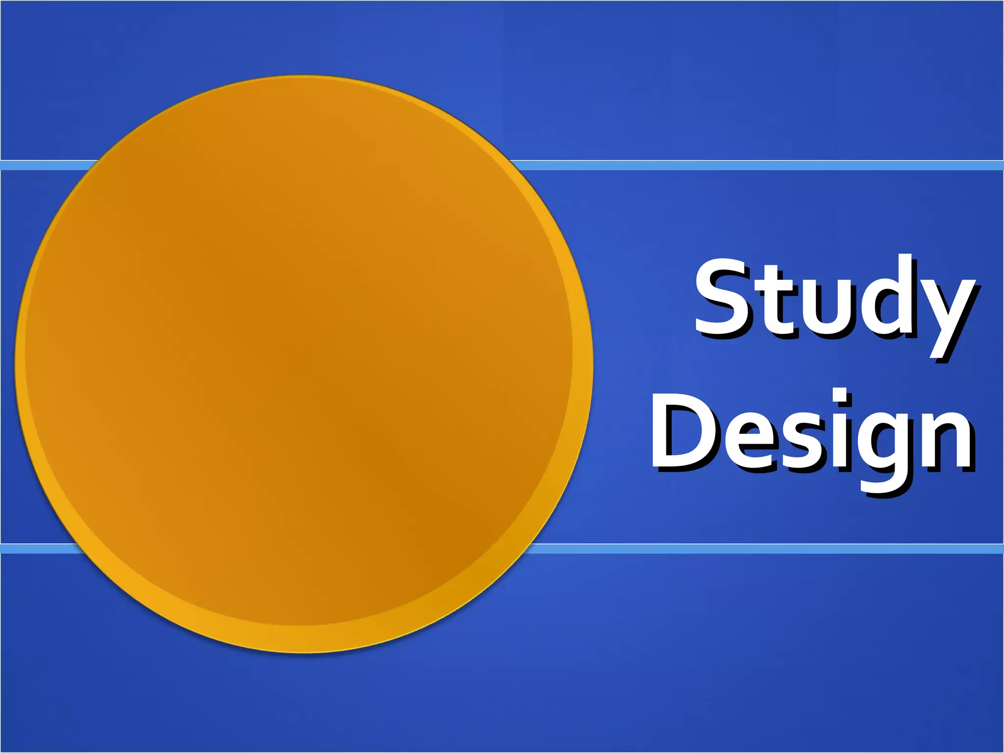 Study Design 