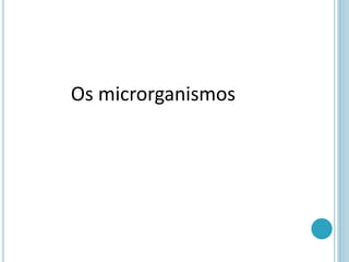 Os microrganismos
 