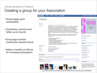Social Media for Associations - a 2008 update