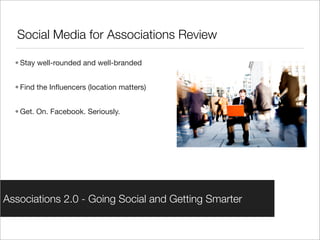Social Media for Associations - a 2008 update