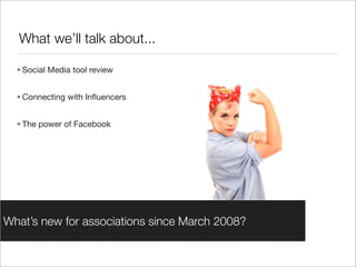 Social Media for Associations - a 2008 update