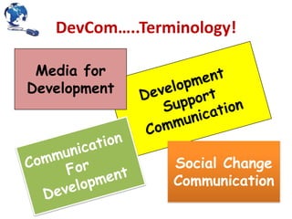 Development Communication and Technology HSAI presentation Dec 2013 | PPTX