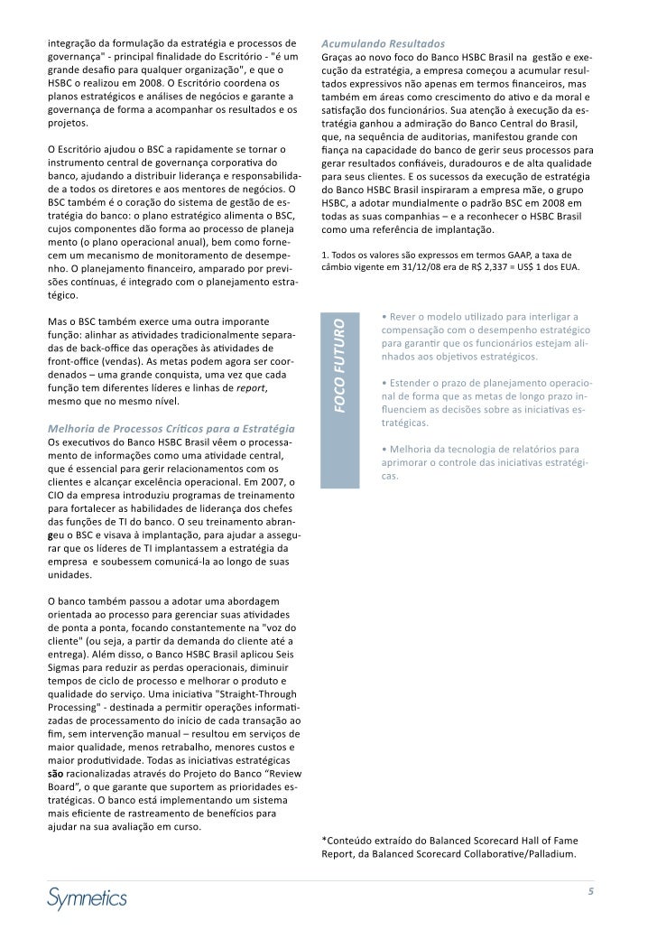 Hall Of Fame Banco Hsbc Brasil