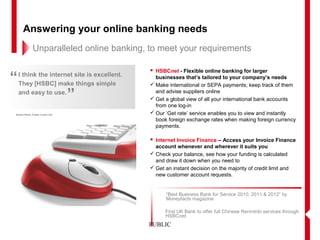 Hsbc Basic Richard Haslam - HSBC - September 26th | PPT