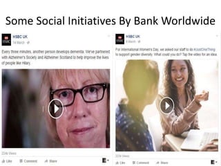 Some Social Initiatives By Bank Worldwide
 
