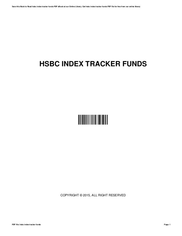 Hsbc indextrackerfunds