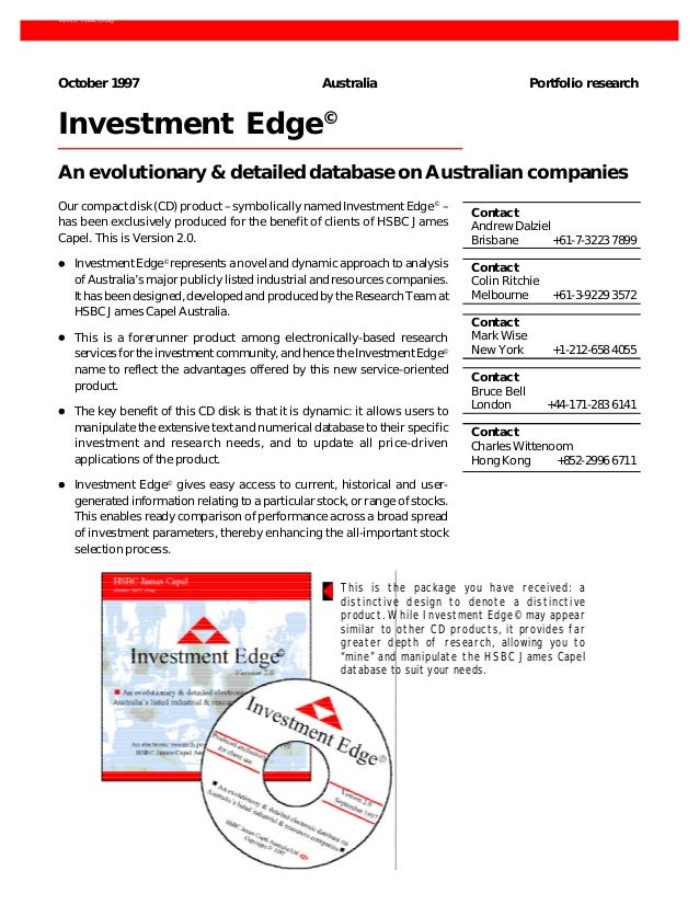 HSBC Investment Edge