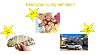 Demographic segmentation
 