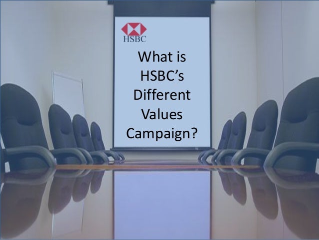 Hsbc Marketing Strategies