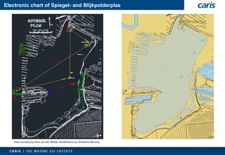 Electronic chart of Spiegel-and Blijkpolderplas 
Data courtesy by Hans van der Weide, Wrakhistoricus, Duikteam Bernicia  