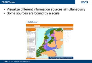 PDOK Viewer 
Fysischgeografischeregion’s 
•Visualize different information sources simultaneously 
•Some sources are bound by a scale  