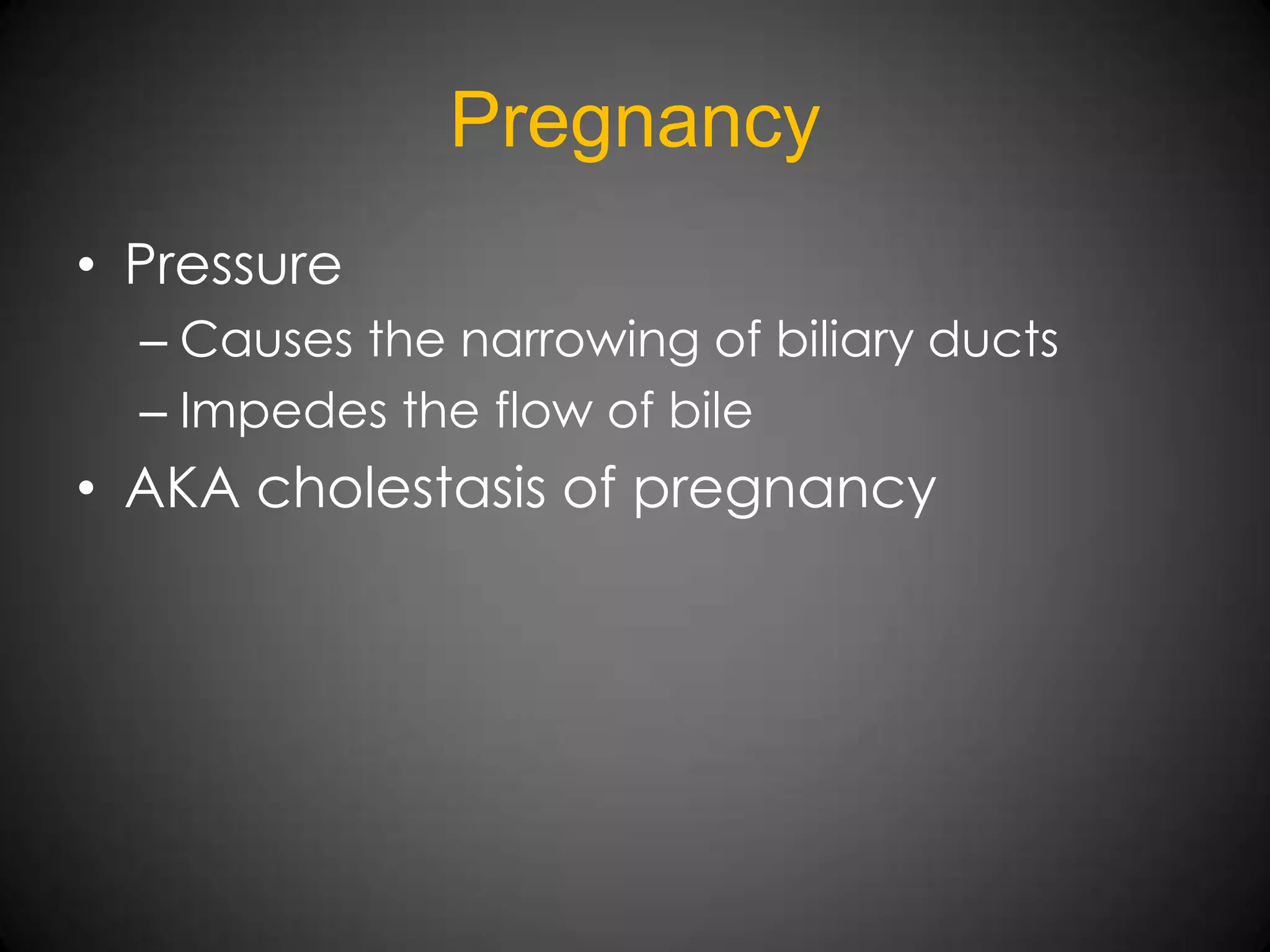 Obstructive JaundiceStenosis or Stricture of the biliary duct