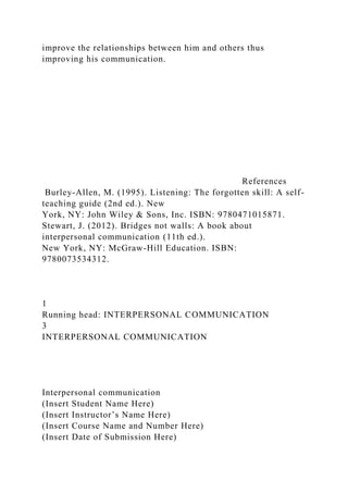 HSCO 508Interpersonal Communication Project InstructionsThe pu.docx