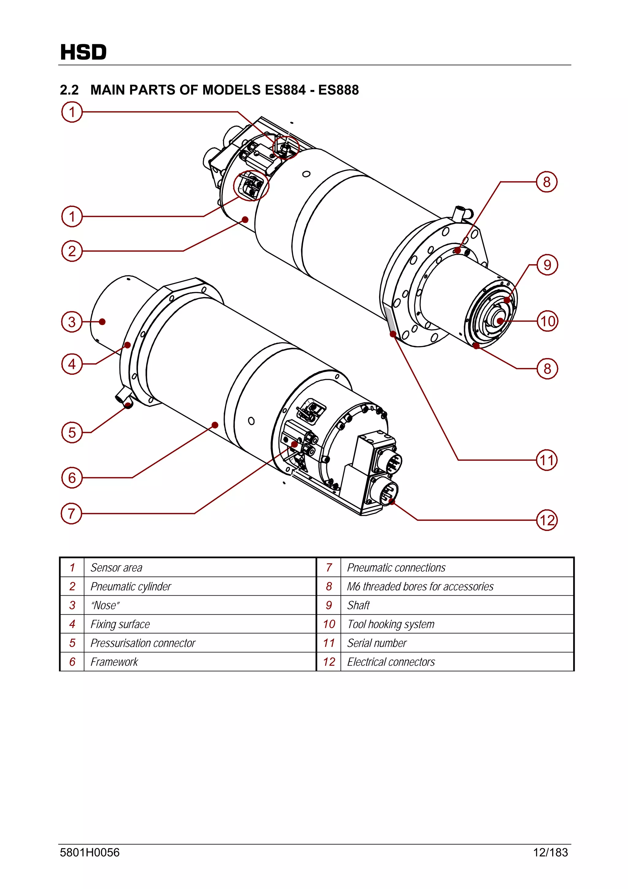 Hsd spindle-manual es929-es919-es915-english | PDF
