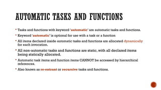 HSDSD Module- (Tasks and Functions).pptx