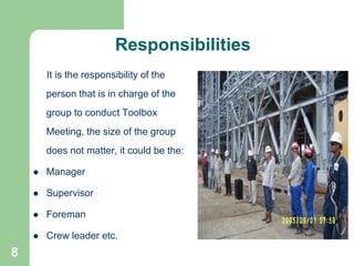 HSE-BMS-005 Conducting Toolbox Meeting.ppt