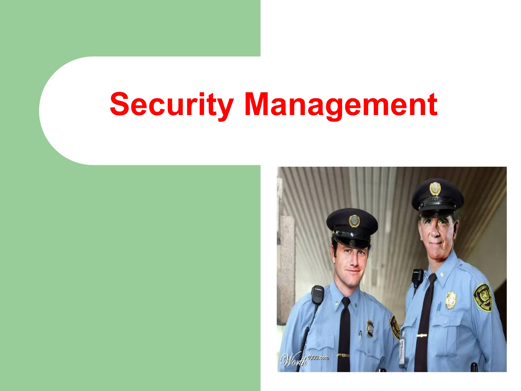 HSE-BMS-007 Security Management.ppt/HSE-BMS-007 Security Management.ppt