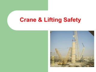 Crane & Lifting Safety
 