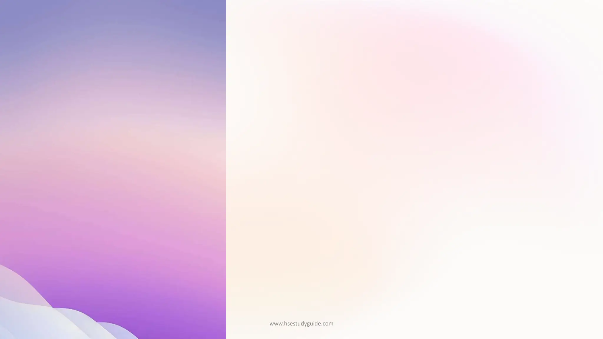 www.hsestudyguide.com
 