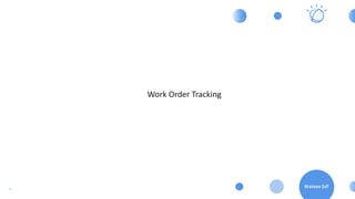 23
Work	Order	Tracking
 