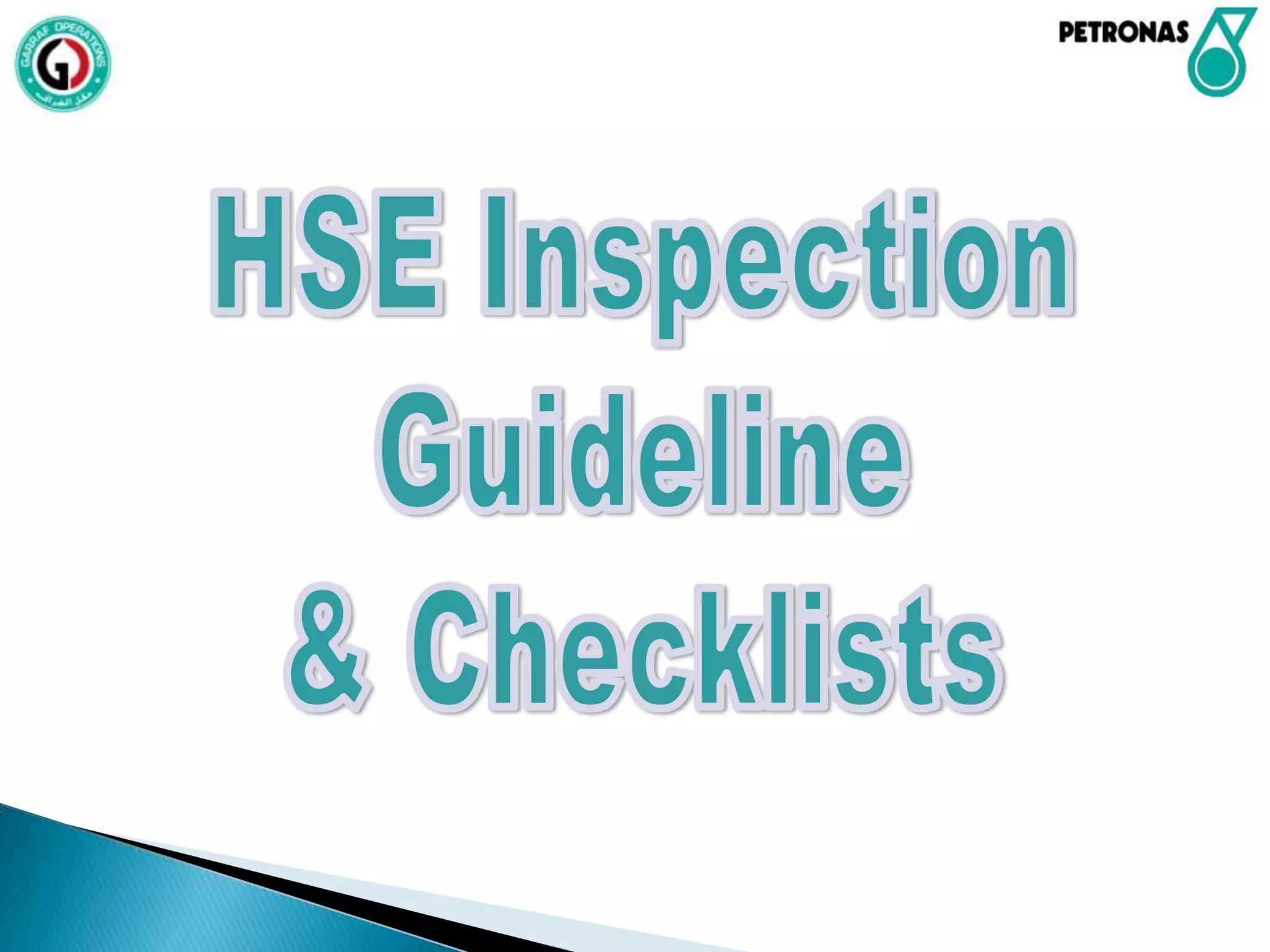 Hse inspection presentation | PPTX