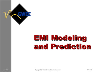EMI Modeling and Prediction 