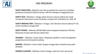 HSE PLAN REHAN HSE PLAN RAGI PT. ARCHIGRAFT UTAMA .pptx.pptx