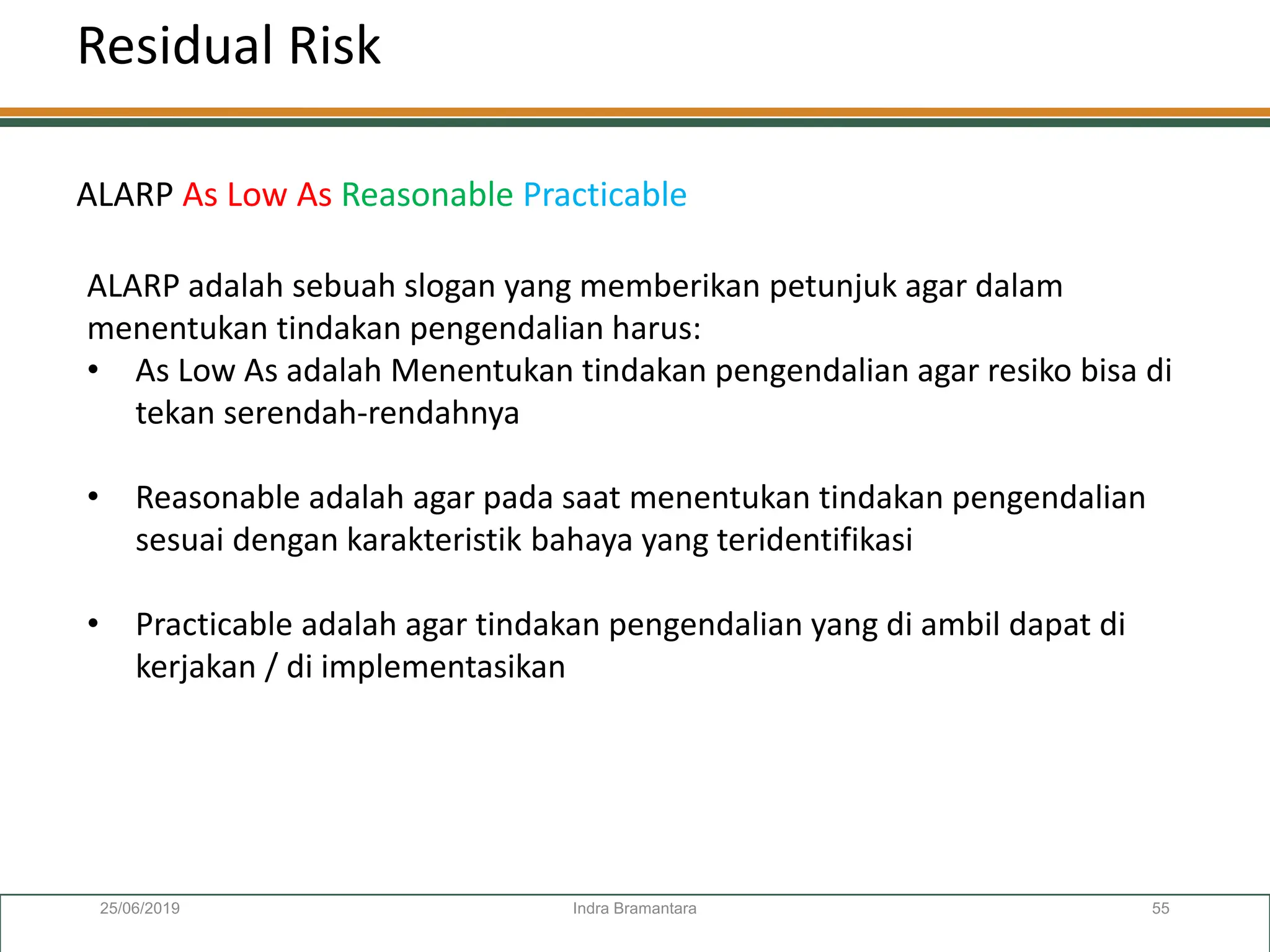 Reasonble Risk Management Health Safety Environment RISK MANAGEMENT present | PDF