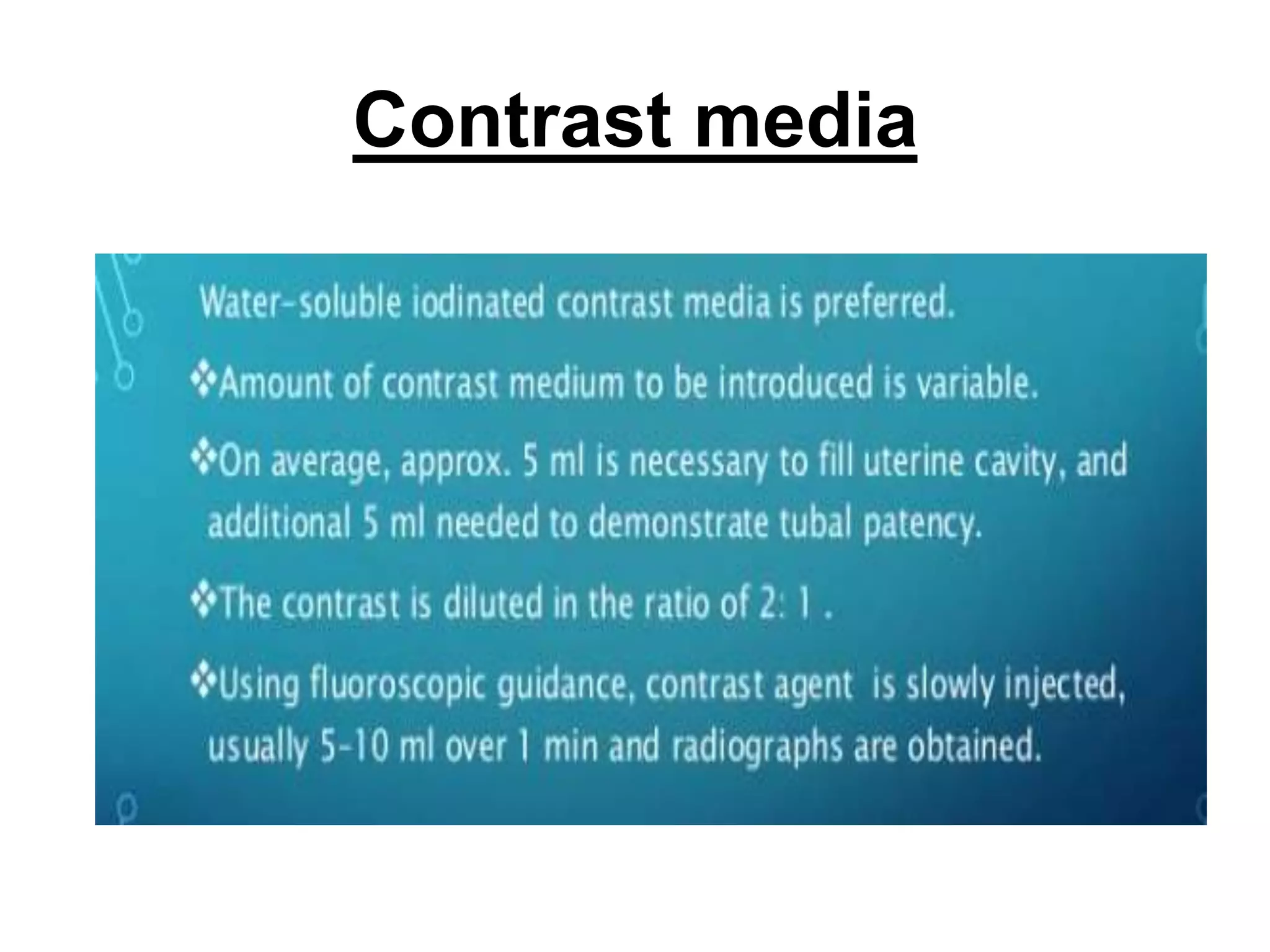 Contrast media