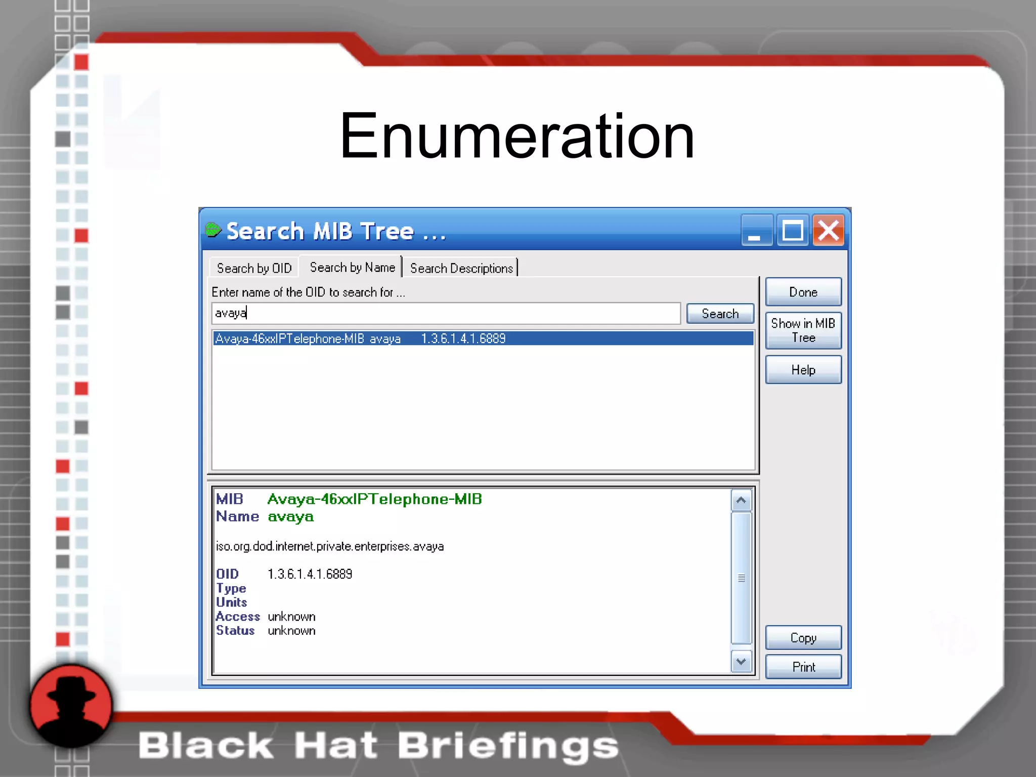 Enumeration
 
