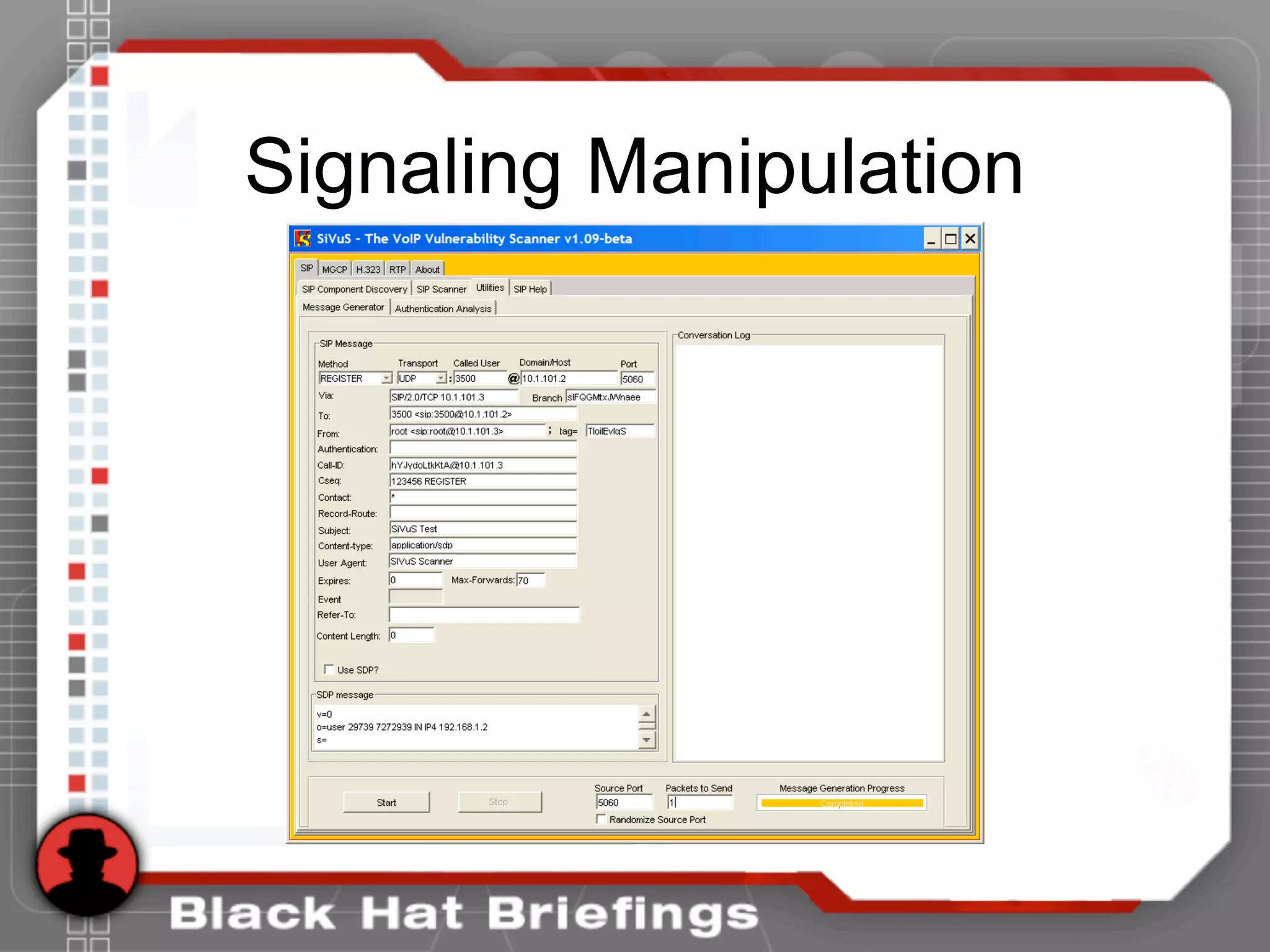 Signaling Manipulation
 