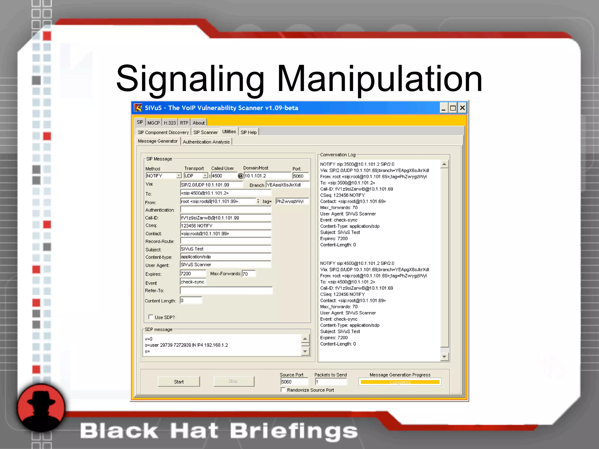 Signaling Manipulation
 