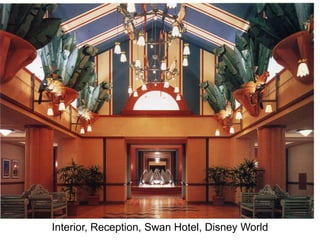 Interior, Reception, Swan Hotel, Disney World
 