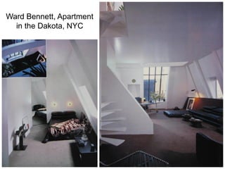 Ward Bennett, Apartment
in the Dakota, NYC
 