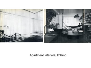 Apartment Interiors, D’Urso
 