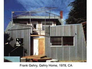 Frank Gehry, Gehry Home, 1978, CA
 