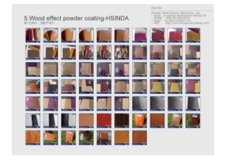 Hsinda powder coating color chart pdf