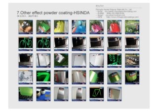 Hsinda powder coating color chart pdf
