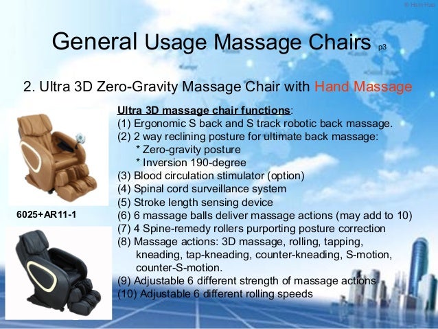 Hsin Hao Massage Chair 2015