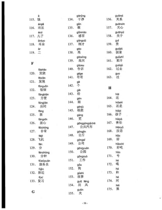 Hsk Vocabulary list Level 3