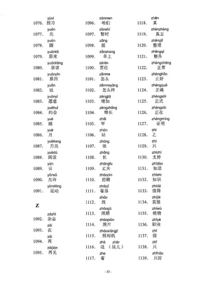 Hsk Vocabulary list Level 4